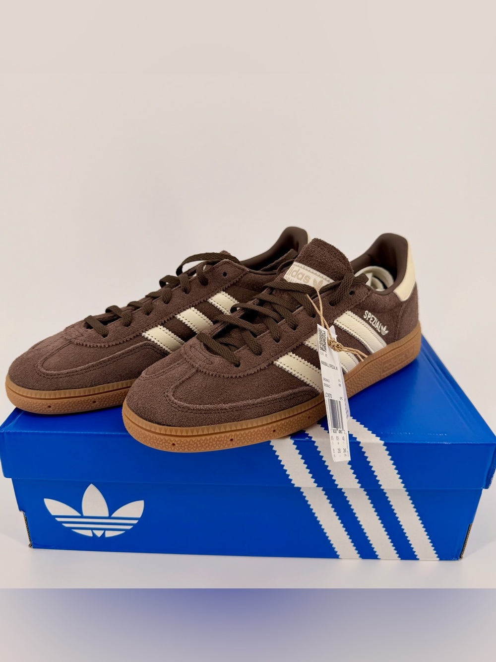 adidas Handball Spezial W LC1870 Brown Off White Gum Women’s 8 NWT